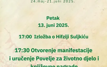 U Zvorniku ovog petka centralna svečanost manifestacije Dani Hasana Kaimije