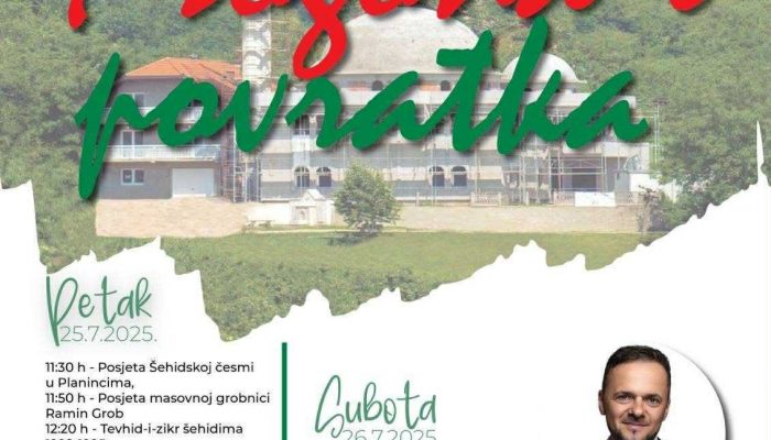 Dvodnevni program u Glumini: Koncert Mustafe Isakovića, turniri i historijski čas