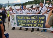 Učesnici Marša mira stigli do Potočara