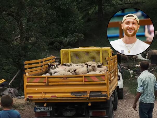 Jusuf Nurkić porodici iz Foče kupio stado ovaca nakon napada vukova