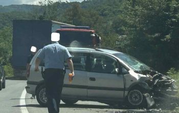 Saobraćajna nezgoda kod Konjević Polja, vatrogasci na mjestu nesreće (FOTO)