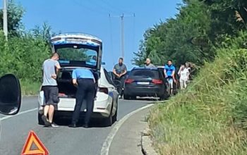Lančani sudar na Crno Vrhu, saobraćaj usporen (FOTO)