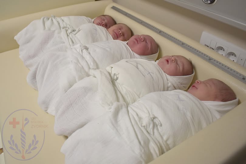Prethodnog dana rođeno pet beba u porodilištu JZU Bolnica Zvornik