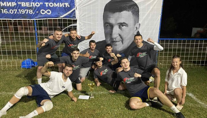 Ekipa Limar Adel, pobjednik turnira ”Velimir Velo Tomić” odigrano u opštini Osmaci