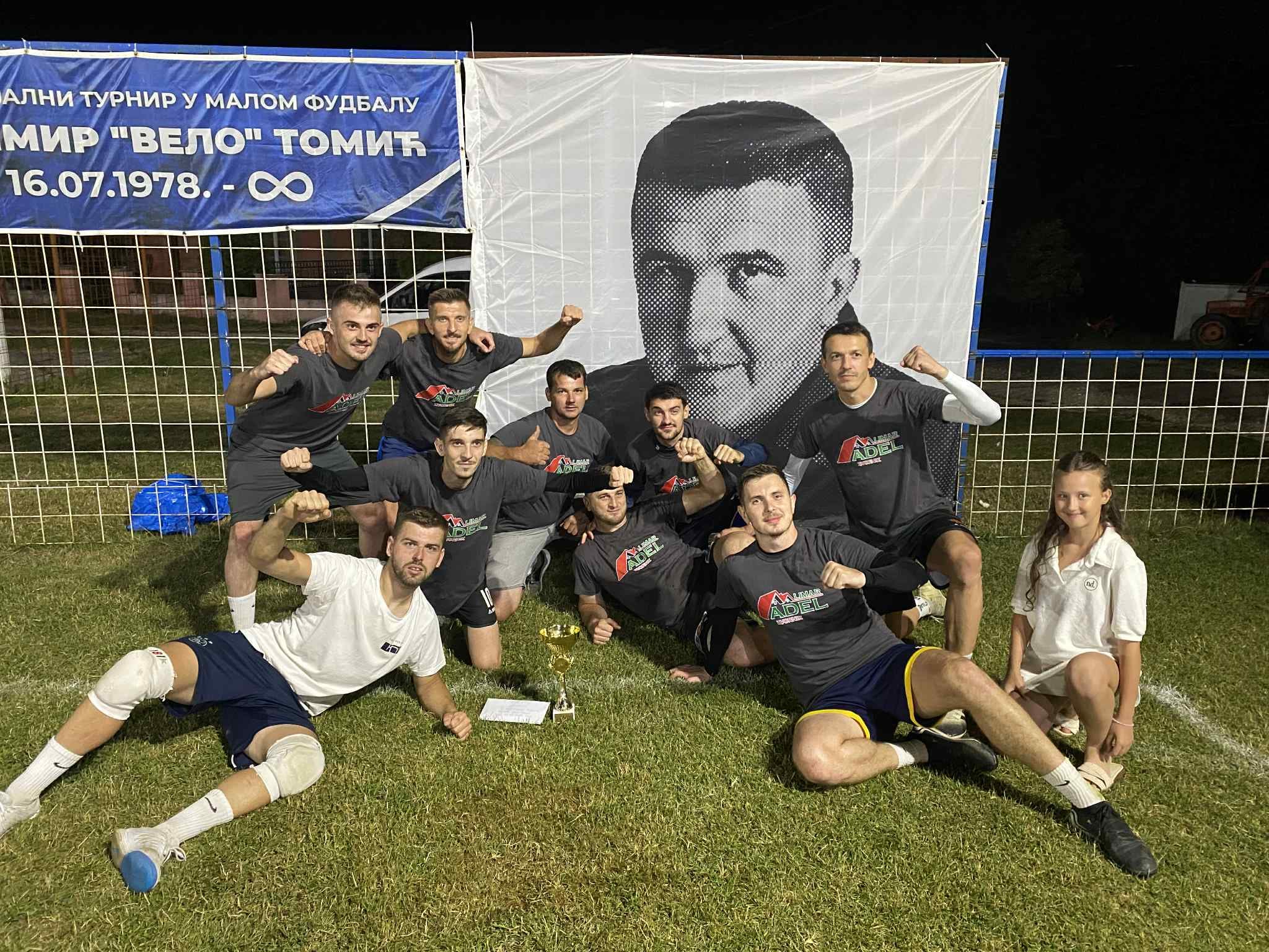 Ekipa Limar Adel, pobjednik turnira ”Velimir Velo Tomić” odigrano u opštini Osmaci