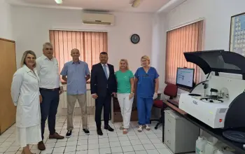Dom zdravlja Sapna dobio novi biohemijski analizator, aparat uručio ministar Hurtić