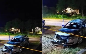 Izgorio automobil poslanika u Narodnoj skupštini RS Amira Hurtića (FOTO)