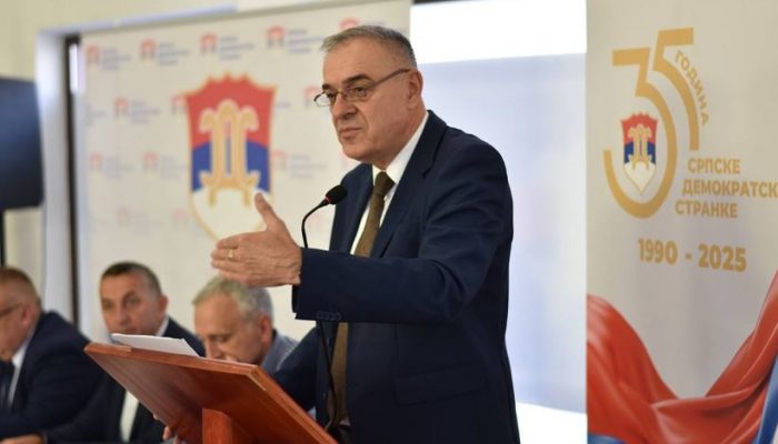 Jovica Radulović vodit će SDS u naredna tri mjeseca nakon neopozive ostavke predsjednika Milana Miličevića