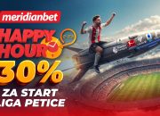 START LIGA PETICE: Pojačaj tikete sa 30% bonusa u Meridianu