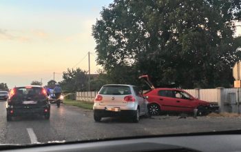 Sudar na magistralnom putu Zvornik - Bijeljina, intervenisala Hitna (FOTO)