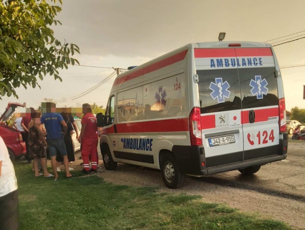 Sudar na magistralnom putu Zvornik - Bijeljina, intervenisala Hitna (FOTO)