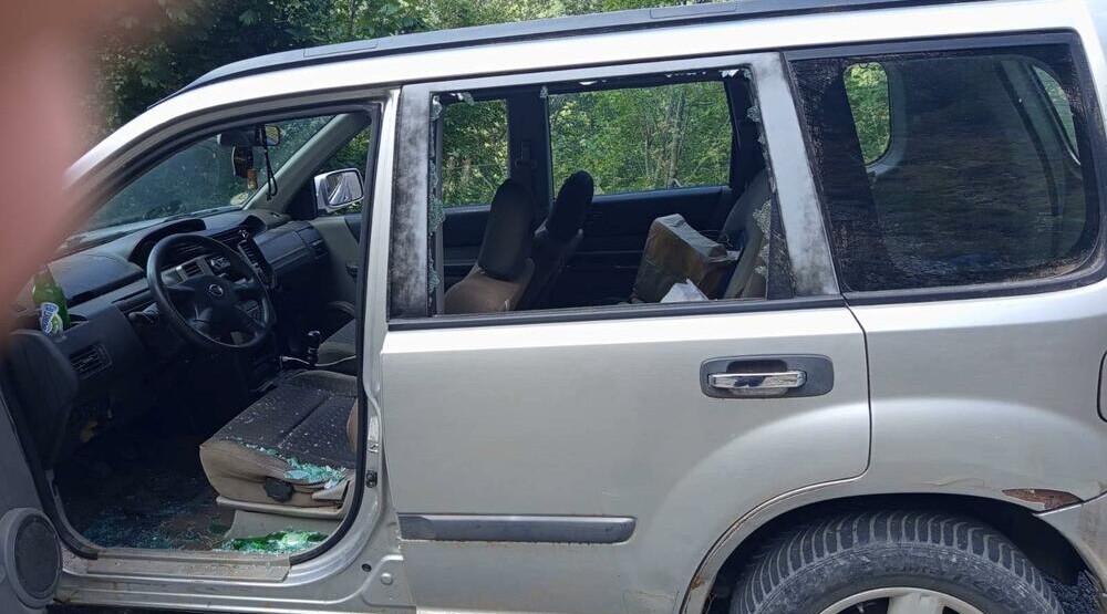 Medvjed kamenjem gađao u ljude u automobilu, na svu sreću izbjegnuta tragedija (FOTO)