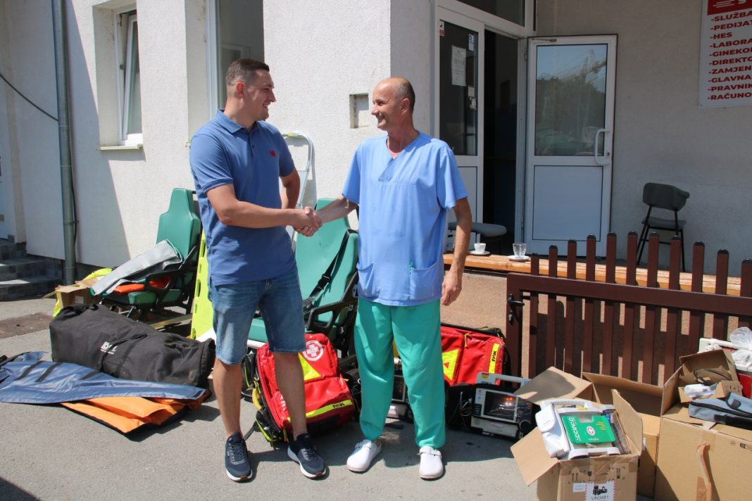 apnjak iz Beča Benjamin Omerović donirao vrijednu opremu Domu zdravlja (FOTO)