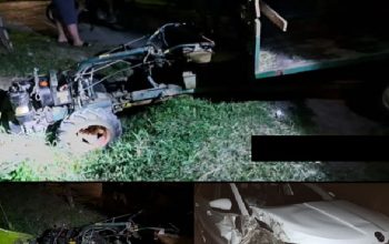 Saobraćajna nezgoda kod Đulića: Sudar automobila i multikultivatora, jedno lice zadobilo povrede (FOTO)