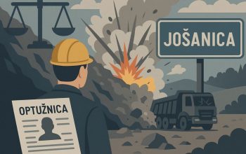Opasna eksplozija u kamenolomu kod Zvornika – rukovodilac optužen za nemar koji je ugrozio živote ljudi i oštetio imovinu