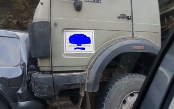 Lančani sudar kod ulaza u Divič iz pravca Zvornika (FOTO)