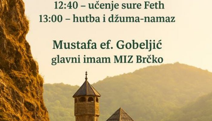 Tradicionalna džuma namaz na Kušlatu ovog petka 29. augusta