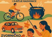 Drugi dan „Zvorničkog ljeta“ donosi raznovrstan dnevni program: Biciklijada, kotlić, oldtajmeri i dječije radionice