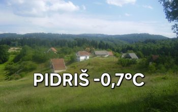 Vjerovali ili ne: U jednom mjestu u BiH jutros bilo minus jedan