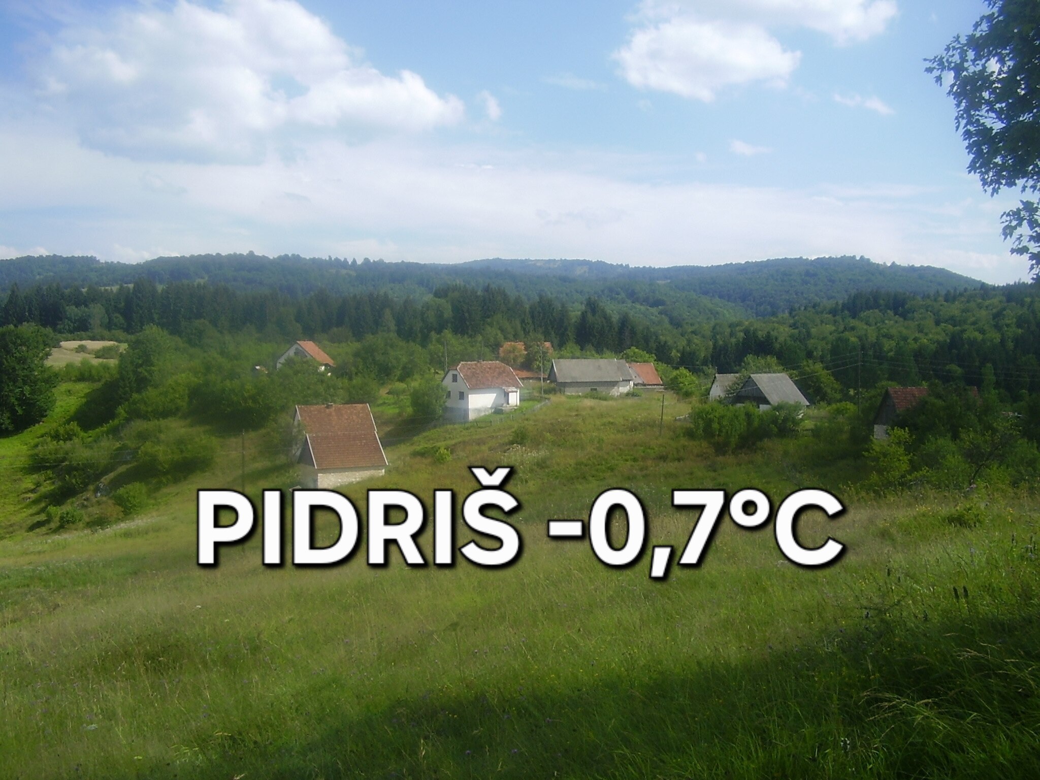 Vjerovali ili ne: U jednom mjestu u BiH jutros bilo minus jedan