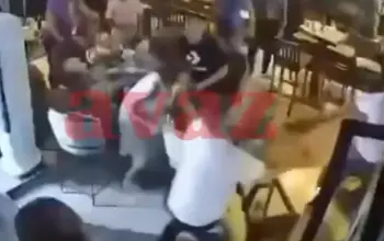 Snimak iz Živinica: Žestoka kafanska tuča