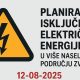 Ovog utorka bez struje hiljade korisnika na teritoriji Zvornika