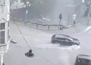 Nevrijeme krenulo od Doboja prema Tešnju, gradske ulice pod vodom (VIDEO)