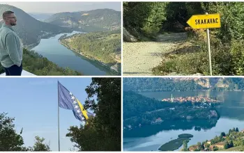 Izletište Skakavac kod Zvornika: Biser Podrinja s pogledom na Drinu (FOTO+VIDEO)