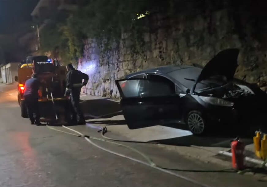 Zapaljen i drugi automobil Nebojši Vukanovići, počinioci prve paljevine još uvijek nisu pronađeni (VIDEO)
