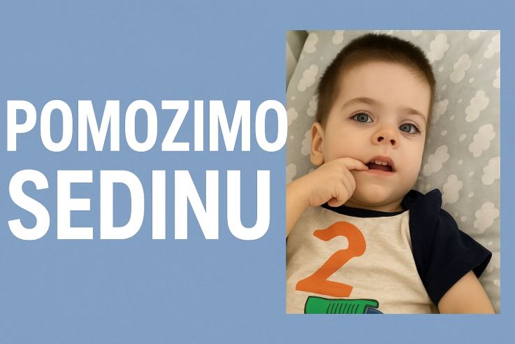 Humanitarni apel: Pomozimo trogodišnjem Sedinu Aliću iz Klise kod Zvornika
