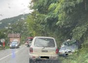 Saobraćajna nezgoda u Novom Selu: Vozilo sletjelo sa puta (FOTO)