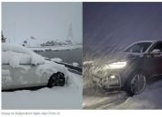 Na Alpama pao prvi ozbiljniji snijeg ove sezone: Brojni putevi zatvoreni, saobraćaj usporen