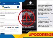 BH Pošta ponovo upozorava: Ne otvarajte sumnjive SMS poruke i linkove