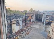 Požar kod Loznice: Izgorjela kompletna tapetarska radnja, ogromna materijalna šteta (FOTO)