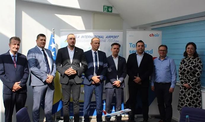 Uskoro nove linije: Delegacija Chair Airlines-a u posjeti Aerodromu Tuzla