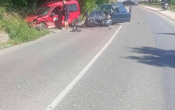 Saobraćajna nezgoda u Meterizama: Jedno lice povrijeđeno (FOTO)
