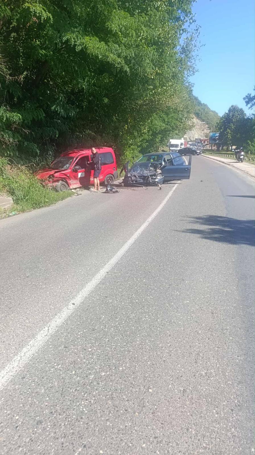 Saobraćajna nezgoda u Meterizama: Jedno lice povrijeđeno (FOTO)