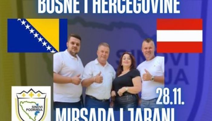 Beč u znaku Bosne: Sinovi Podrinja organizuju sijelo povodom Dana državnosti