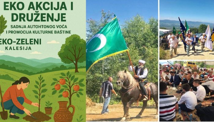 Eko akcija i druženje na lokalitetu Orlić–Repište: Sadnja autohtonog voća i promocija kulturne baštine između Križevića i Hajvaza