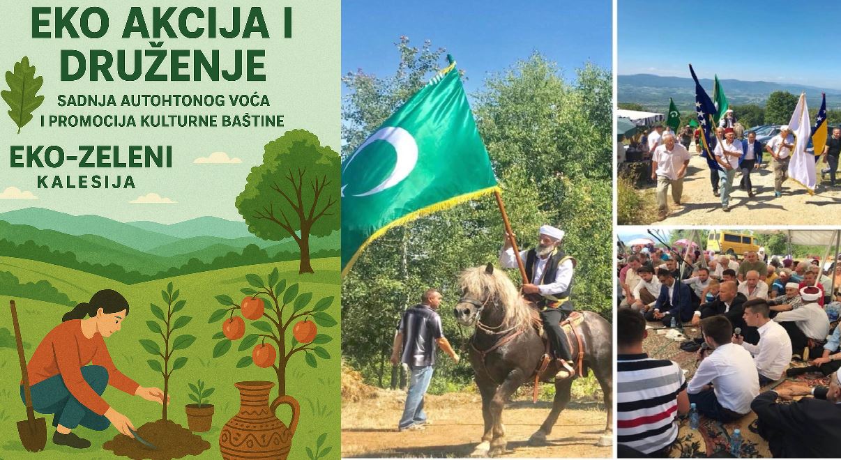 Eko akcija i druženje na lokalitetu Orlić–Repište: Sadnja autohtonog voća i promocija kulturne baštine između Križevića i Hajvaza