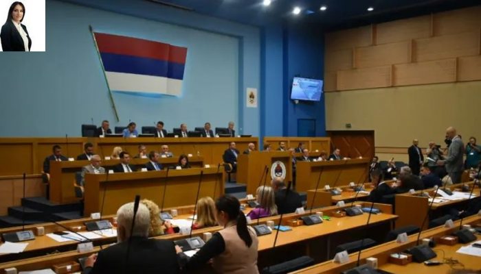 NSRS dobila novog poslanika, zakletvu je položila Sandra Erkić iz Zvornika