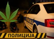 Tri osobe sankcionisane zbog konzumiranja marihuane na javnom mjestu