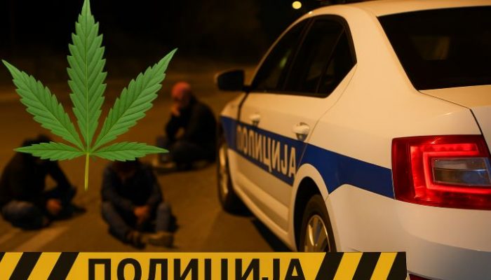 Tri osobe sankcionisane zbog konzumiranja marihuane na javnom mjestu