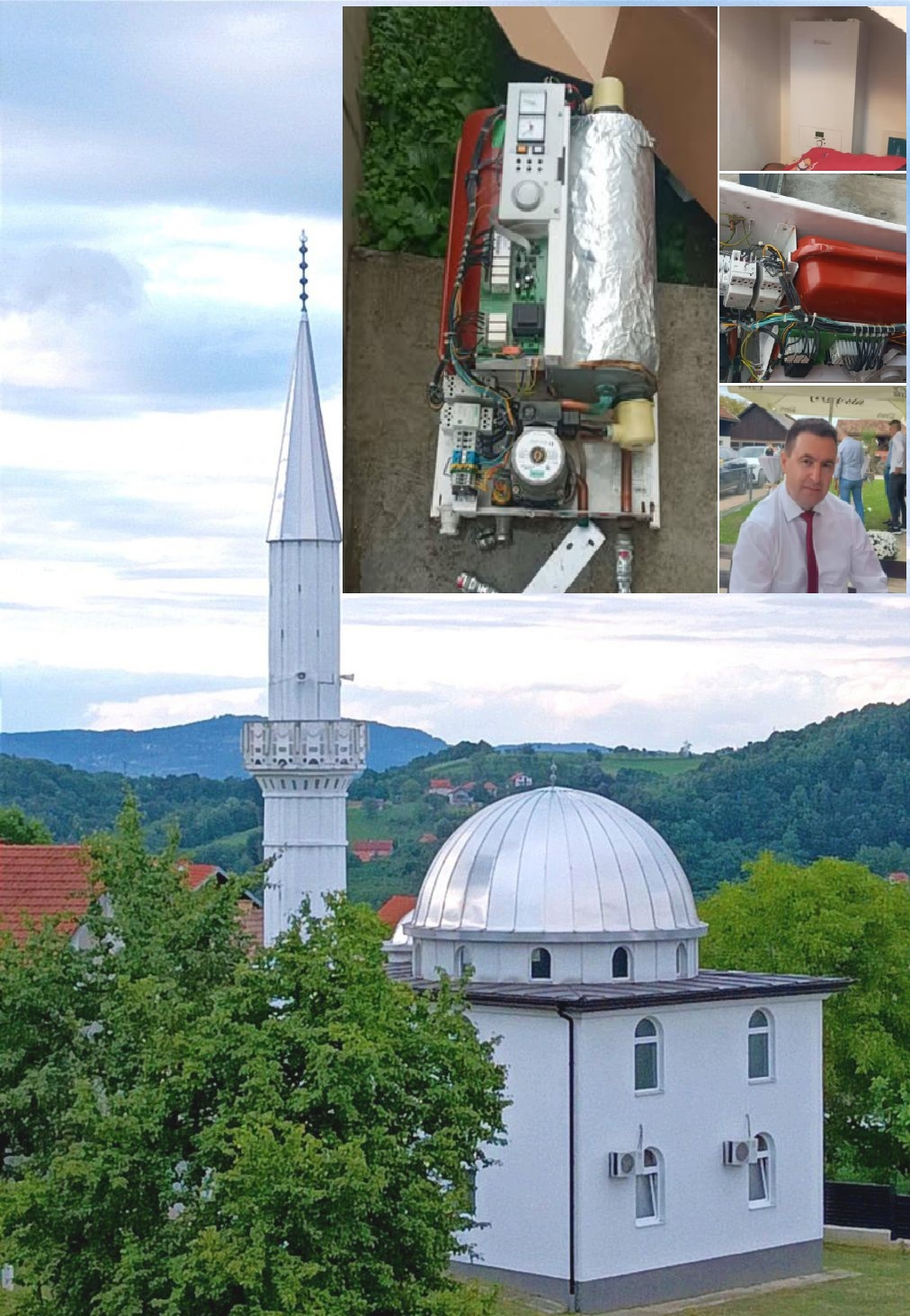 Lijep gest Ramiza Halilovića: Donacijom iz Njemačke osigurao grijanje u džamiji u Križevićima