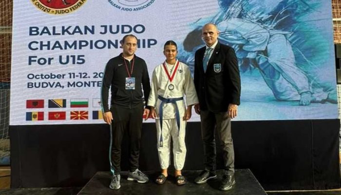 Zvornička džudistkinja Marija Kovačević osvojila bronzu na Balkanskom prvenstvu u Budvi