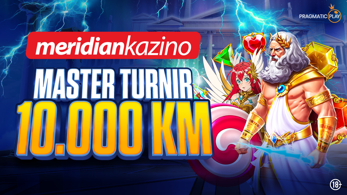 10.000 KM ZA SLOT MAJSTORE: Pridruži se turniru i dominiraj!