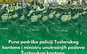 Podrška Policiji Tuzlanskog kantona i ministru unutrašnjih poslova TK u odlučnoj borbi protiv pedofilije i zaštiti građana