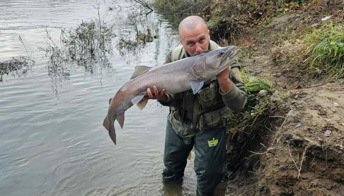 Bojan Arsenović iz Šepka ulovio kapitalnu mladicu na Drini (FOTO+VIDEO)