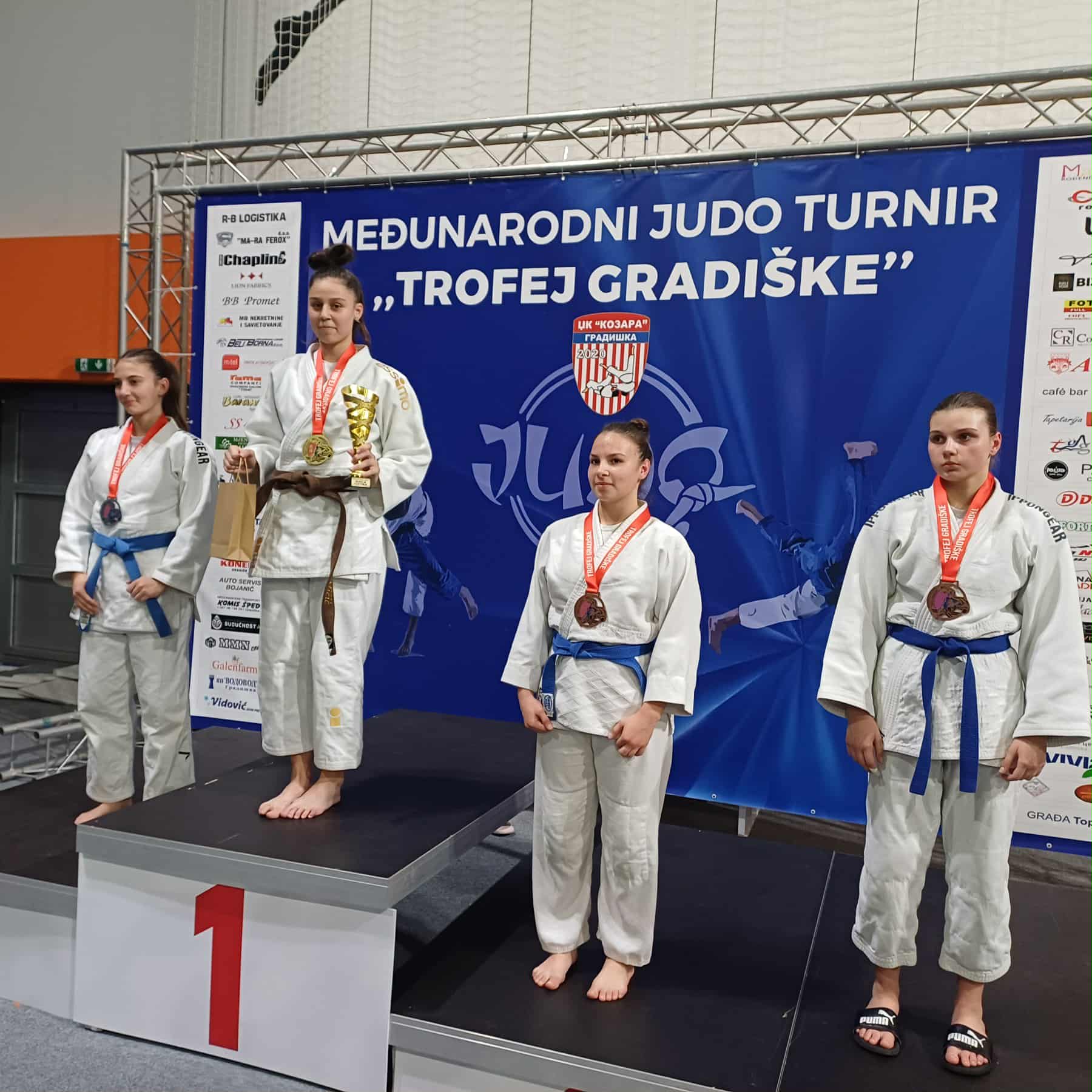 Sjajan nastup džudo kluba “Soko” iz Zvornika na međunarodnom turniru u Gradišci