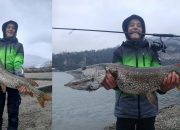 Kapitalnu štuku na Zvorničkom jezeru ulovio mladi ribolovac Ahmed Pezerović iz Diviča (FOTO)